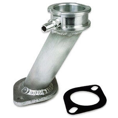 Moroso Billet Aluminum Water Filler Necks, Natural M28-63467
